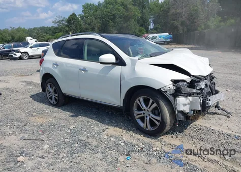 2009 Nissan Murano Le z USA, uszkodzony, nr VIN JN8AZ18W79W125262